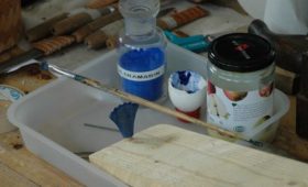 Gör din egen färg – äggtempera